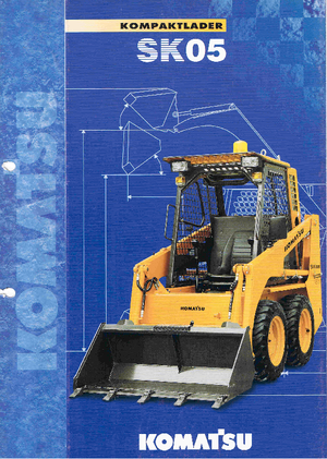 Kompaktlader Komatsu SK05