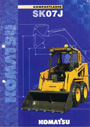 Kompaktlader Komatsu SK07J