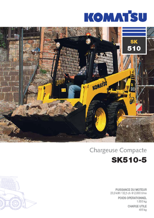 Kompaktlader Komatsu SK510-5