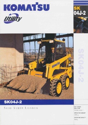 Kompaktlader Komatsu SK04J-2