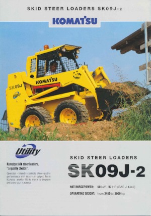 Kompaktlader Komatsu SK09J-2