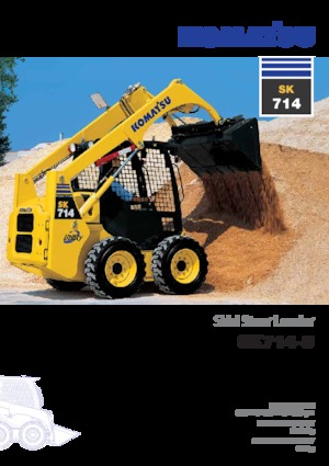 Kompaktlader Komatsu SK714-5