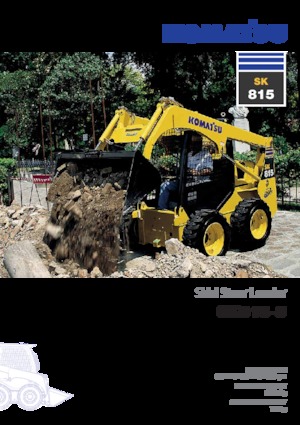 Kompaktlader Komatsu SK815-5E0