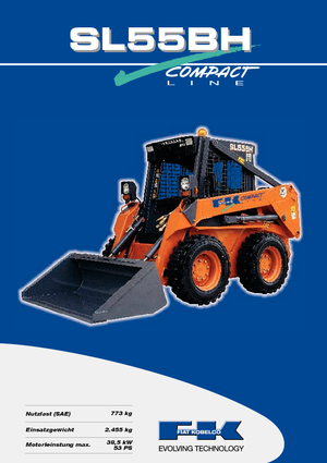 Kompaktlader Fiat Kobelco SL 55 BH