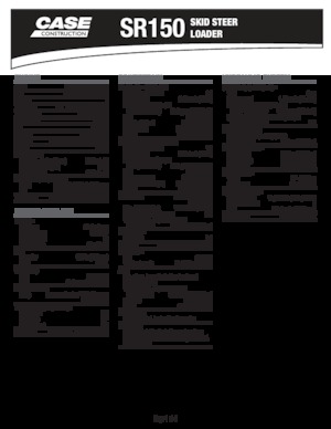 Kompaktlader Case SR150