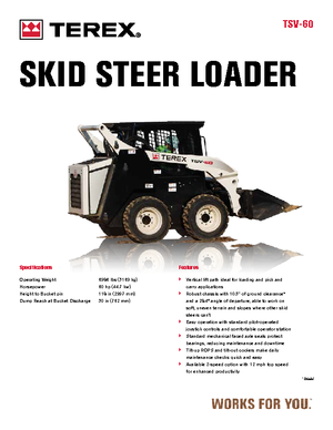 Kompaktlader Terex TSV 60