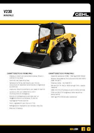 Kompaktlader Gehl V230