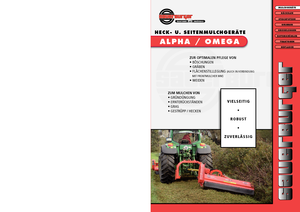 Böschungsmäher Sauerburger Omega 1600