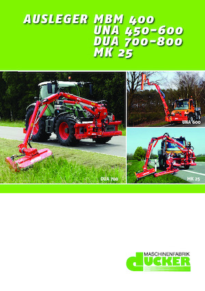 Böschungsmäher Dücker UNA 500 TTM