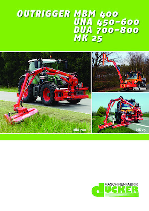 Böschungsmäher Dücker UNA 500 TTM