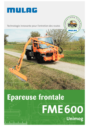 Böschungsmäher Mulag FME 600
