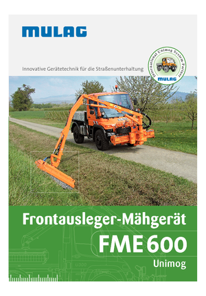 Böschungsmäher Mulag FME 600