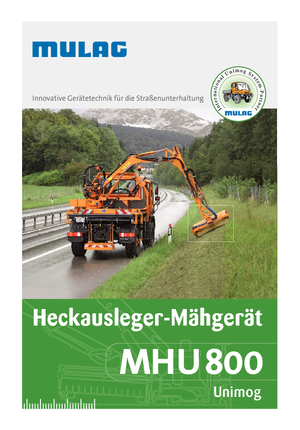 Böschungsmäher Mulag MHU 800