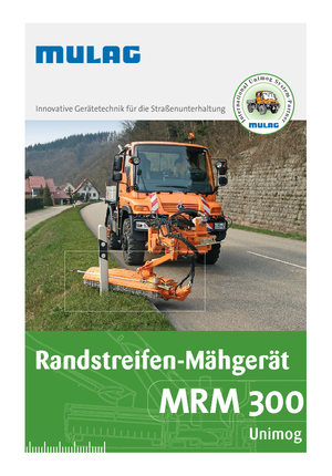 Böschungsmäher Mulag MRM 300