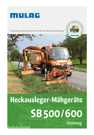 Böschungsmäher Mulag SB 600