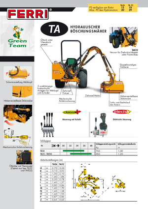 Böschungsmäher Ferri TA 26