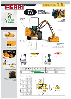 Böschungsmäher Ferri TA 26