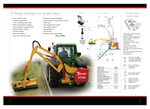 Böschungsmäher Twose TF 500