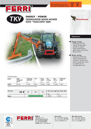 Böschungsmäher Ferri TKV 65