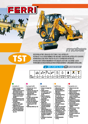 Böschungsmäher Ferri TST 50