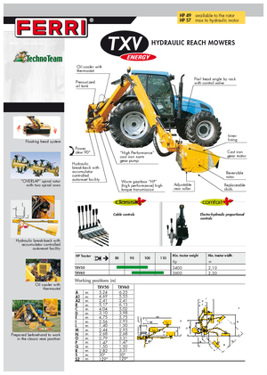 Böschungsmäher Ferri TXV 60
