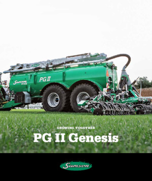 Güllebehälter Samson PG II 28 Genesis