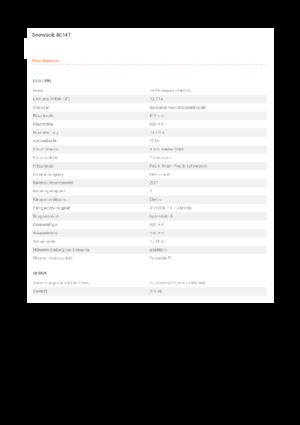 Schneefräsen Eliet Snowbob 8014 T4