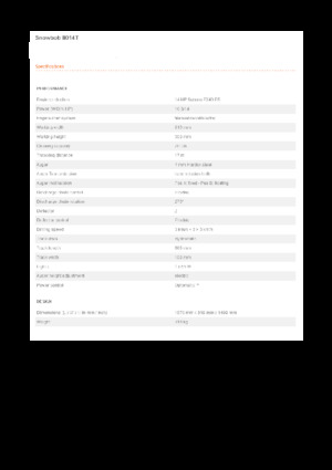 Schneefräsen Eliet Snowbob 8014 T4