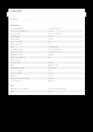 Schneefräsen Eliet Snowbob 8014 T4
