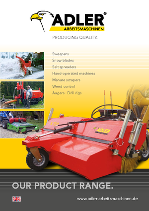 Federklappen-Schneepflüge Adler S 300