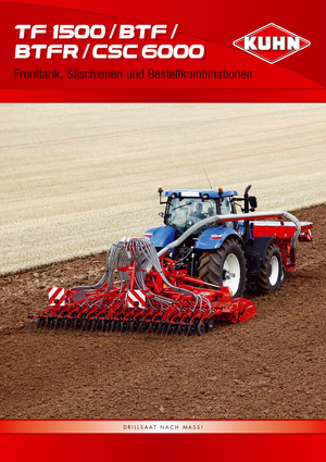 Sämaschinen Kuhn BTF 3000-24 DD