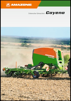 Sämaschinen Amazone Cayena 6001 C