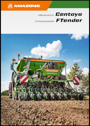 Sämaschinen Amazone Centaya 4000 Super RoTeC