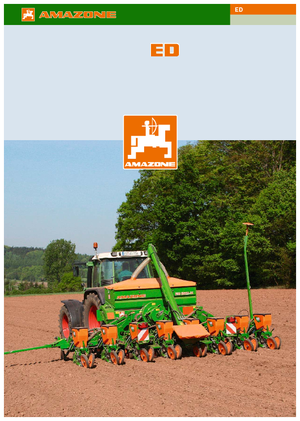 Sämaschinen Amazone ED 452 K Contour Standart