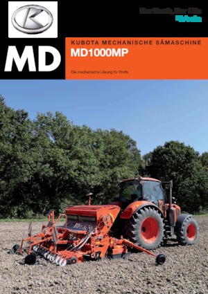 Sämaschinen Kubota MD1400MP FGS