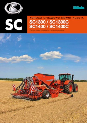 Sämaschinen Kubota SC1301 e-com