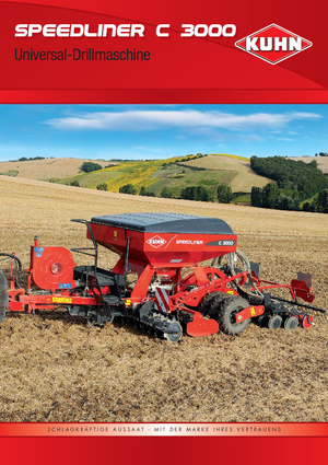 Sämaschinen Kuhn Speedliner C 3000