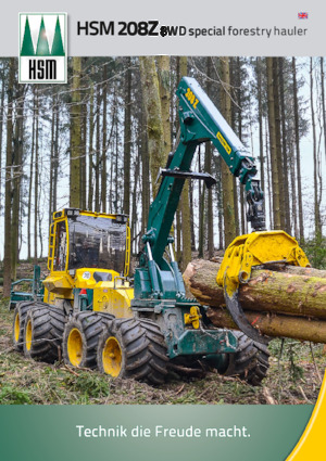 Spezialrückeschlepper HSM 208Z