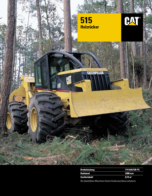 Spezialrückeschlepper Caterpillar 515