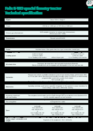 Spezialrückeschlepper Pfanzelt Felix 214.5 V