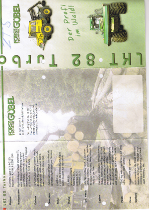 Spezialrückeschlepper ZTS LKT 82