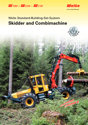 Spezialrückeschlepper Welte W 130 K