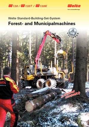 Spezialrückeschlepper Welte W 130