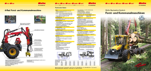 Spezialrückeschlepper Welte W 130 K