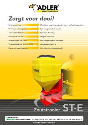 Anbau-Streugeräte Adler ST-E 105 Profi