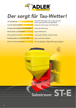 Anbau-Streugeräte Adler ST-E 105 Profi