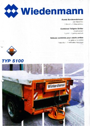 Anbau-Streugeräte Wiedenmann 5100