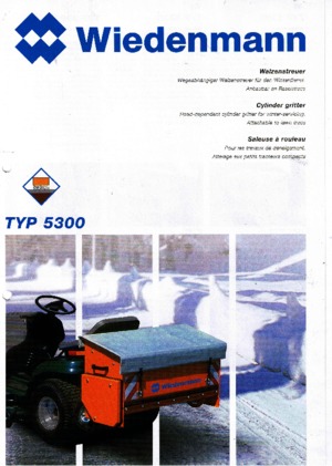 Anbau-Streugeräte Wiedenmann 5300