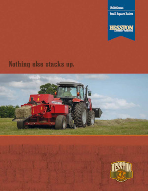 Grosspackenpressen + Hochdruckpressen Massey Ferguson 1838