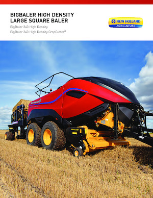 Grosspackenpressen + Hochdruckpressen New Holland BigBaler 340 High Density CropCutter® Rotor Cutter